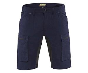 Blakläder 71491845 Women's Service Shorts Stretch, Dark Navy/Black, C46