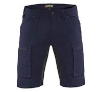 Blakläder 71491845 Women's Service Shorts Stretch, Dark Navy/Black, C48