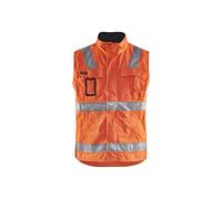 Blakläder 850518045389S Size Small Cl.2 "High Vis" Vest - Orange/Navy Blue