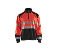 BLÅKLÄDER Blaklader 35562528 High Viscose Sweatshirt with Half Zip
