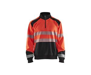 BLÅKLÄDER Blaklader 35562528 High Viscose Sweatshirt with Half Zip