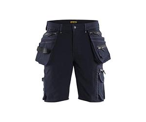 BLÅKLÄDER Craftsman Shorts Full Stretch Men 40R Dark Navy/Black