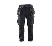 BLÅKLÄDER Craftsman Trouser Stretch Men 32R Dark Navy/Black