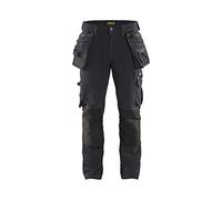 BLÅKLÄDER Craftsman Trousers Full Stretch Men 32R Dark Grey/Black