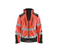 BLÅKLÄDER Hi Vis Softshell Men S Red/Black