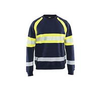 BLÅKLÄDER Hi Vis sweater Men L Navy blue/Yellow