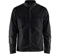 BLÅKLÄDER Jacket 44441832 Cotton, Elastolefin, PL (Polyester) Black, Dark Grey Size 4XL