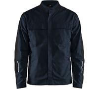 BLÅKLÄDER Jacket 44441832 Cotton, Elastolefin, PL (Polyester) Dark Navy, Black Size 4XL