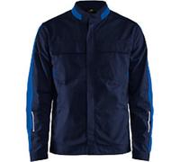 BLÅKLÄDER Jacket 44441832 Cotton, Elastolefin, PL (Polyester) Navy Blue, Cornflower Blue Size XS