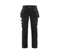 BLÅKLÄDER Ladies Craftsman Trousers Full Stretch 6R Black