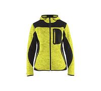BLÅKLÄDER Ladies Knitted Sweater XL Yellow/Black