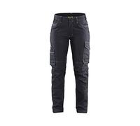 BLÅKLÄDER Ladies Service Trousers Denim Stretch 6R Navy Blue