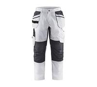 BLÅKLÄDER Painter Trouser Men 36R White/Dark Grey
