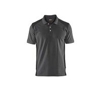 BLÅKLÄDER T-shirt 33241050 Cotton, PL (Polyester) Mid Grey, Black Size XL