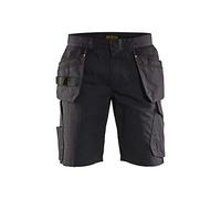 BLÅKLÄDER Service Shorts Men 38R Black/Yellow