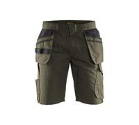 BLÅKLÄDER Service Shorts Men 42R Dark Olive Green/Black