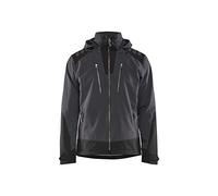 BLÅKLÄDER Softshell jacket Men 4XL Dark grey/black