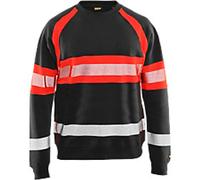 BLÅKLÄDER Sweater 33591158 Cotton Black, Red Size XXL