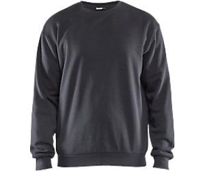 BLÅKLÄDER Sweater 35851169 Cotton, PL (Polyester) Mid Grey Size XL