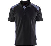 BLÅKLÄDER T-shirt 33241050 Cotton, PL (Polyester) Black, Grey Size M