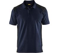 BLÅKLÄDER T-shirt 33241050 Cotton, PL (Polyester) Dark Navy, Black Size XS