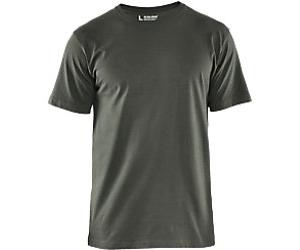BLÅKLÄDER T-shirt 35251042 Cotton Army Green Size XL