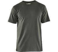 BLÅKLÄDER T-shirt 35251042 Cotton Army Green Size XS