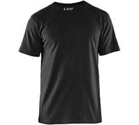 BLÅKLÄDER T-shirt 35251042 Cotton Black Size 5XL