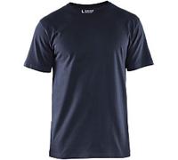 BLÅKLÄDER T-shirt 35251042 Cotton Dark Navy Blue Size XXXL