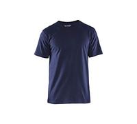 BLÅKLÄDER T-shirt 35251042 Cotton Navy Blue Size 5XL