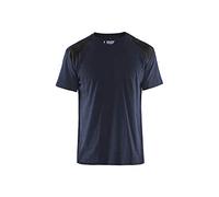 BLÅKLÄDER T-Shirt Two-Tone Men XXL Dark Navy/Black