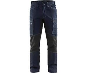 BLÅKLÄDER Trousers 14591142 Cottone, PA (Polyamide) Navy Blue, Black Size 41S