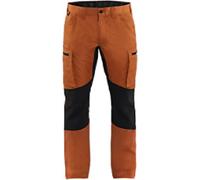 BLÅKLÄDER Trousers 14591845 Cotton, PL (Polyester) Rust, Black Size 32R