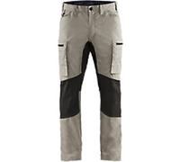 BLÅKLÄDER Trousers 14591845 Cotton, PL (Polyester) Stone, Black Size 43S