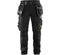 BLÅKLÄDER Trousers 15991860 Cotton, PL (Polyester) Black Size 34L