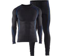 BLÅKLÄDER Underwear 68101707 PL (Polyester) Black, Cornflower Blue Size 4XL