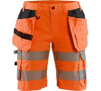 Blåkläder Women Work Shorts Ladies High Vis With Stretch Damen Mit 71861811