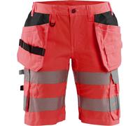Blåkläder Women Work Shorts Ladies High Vis With Stretch Damen Mit 71861811