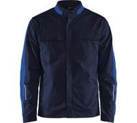 BLÅKLÄDER Jacket 44441832 Cotton, Elastolefin, PL (Polyester) Navy Blue, Cornflower Blue Size XS