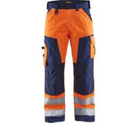 Blåkläder Work Trousers High Vis Without Tool Pockets Arbeitshose Ohne Werkzeugt