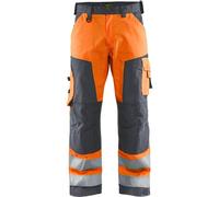 BLÅKLÄDER Trousers 15661811 Cotton, PL (Polyester) Red , Black Size 39S