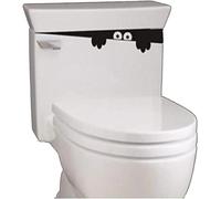 Blalck 3D Toilet Monster Funny Bathroom Seat Decor Removable Sticker Wall Art Decal Toilet Lid Decals Bathroom Accessories