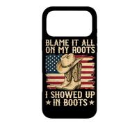 Blame It All On My Roots I Showed Up In Boots Country Music Case for iPhone 17 Pro Max