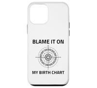 Blame It On My Birth Chart Sun Sign Rising Natal Astrology Case for iPhone 12 mini
