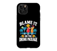Blame It On The Drink Package Cruise Cocktail Humor Case for iPhone 11 Pro