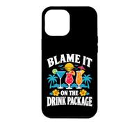 Blame It On The Drink Package Cruise Cocktail Humor Case for iPhone 12 Pro Max