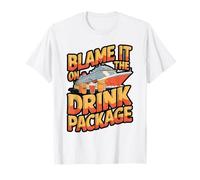 Blame It On The Drink Package Cruise Design T-Shirt
