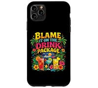 Blame It On The Drink Package Cruise Funny Drinking Party Case for iPhone 11 Pro Max