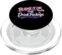 Blame It On The Drink Package Cruise Funny Party Trip 2026 PopSockets PopGrip for MagSafe