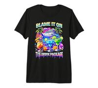 Blame It On The Drink Package Cruise Ship Margarita Premium T-Shirt